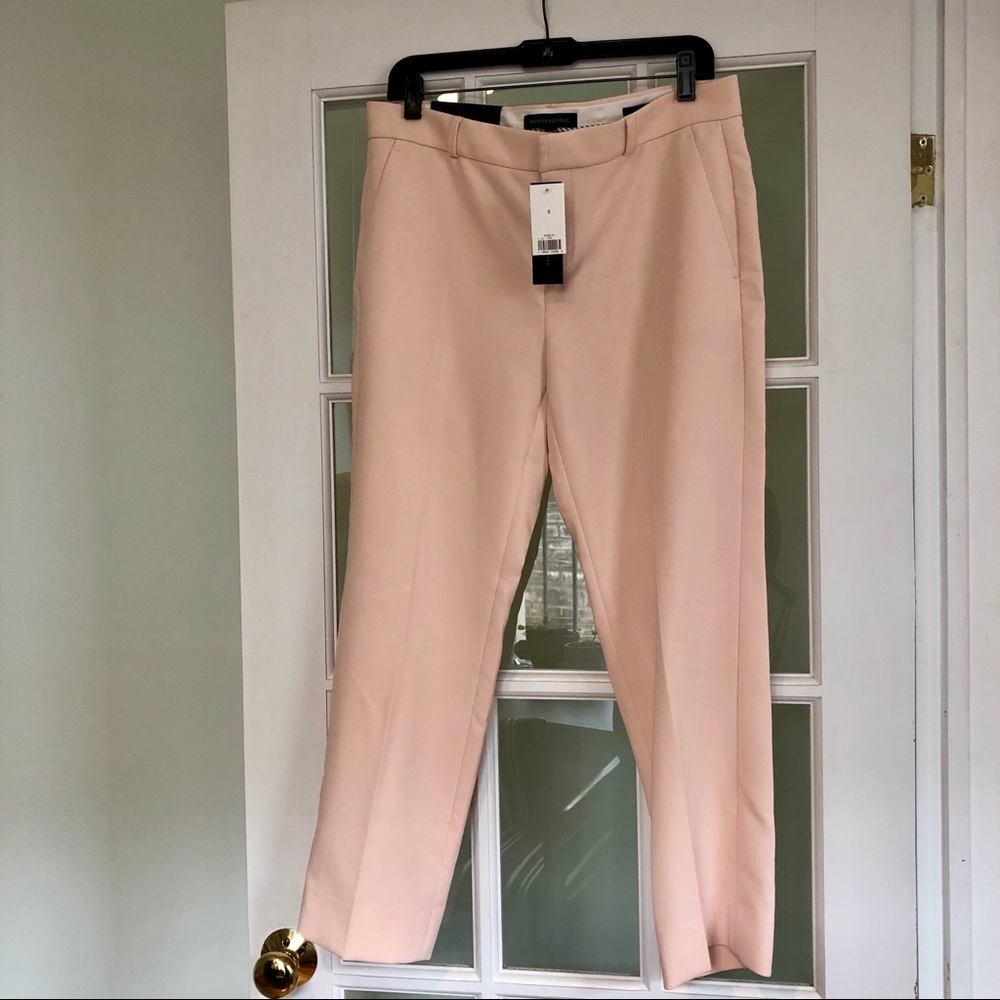 Blush Banana Republic Avery Pants — NWT